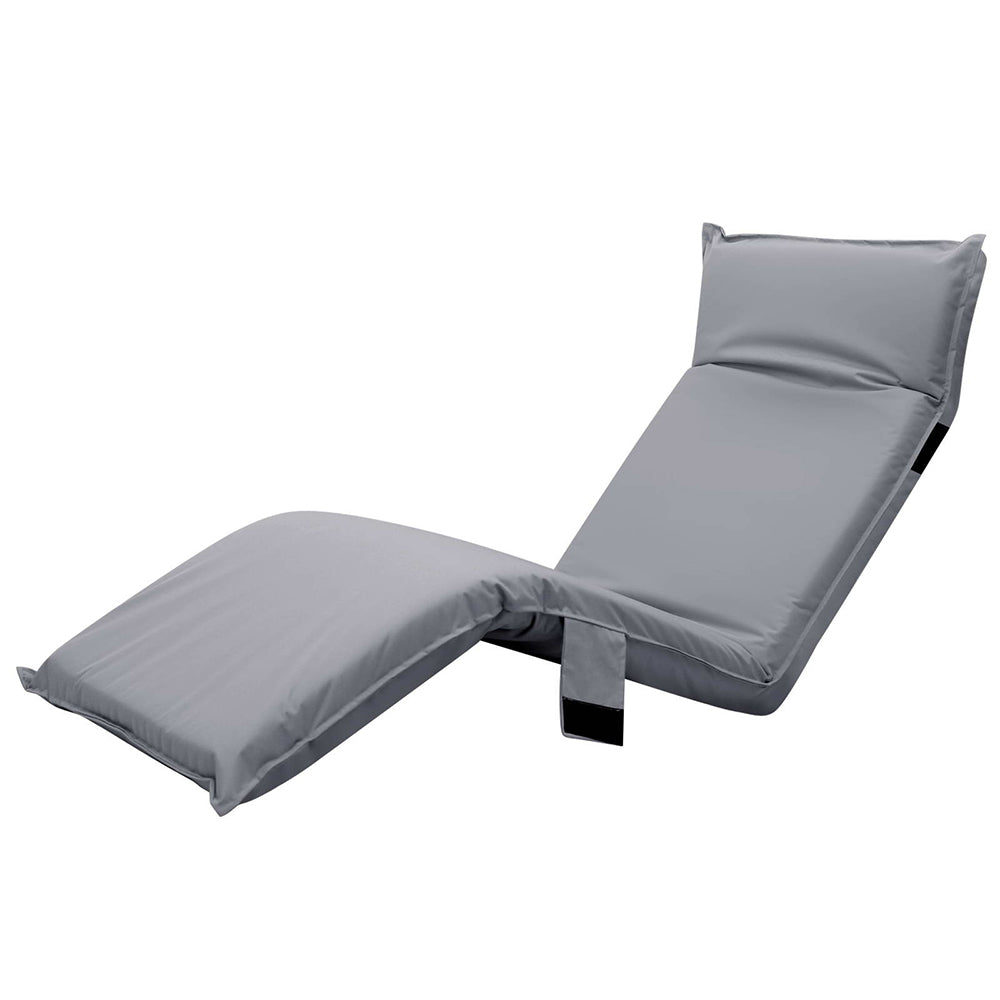 Artiss Adjustable Beach Sun Pool Lounger - Grey