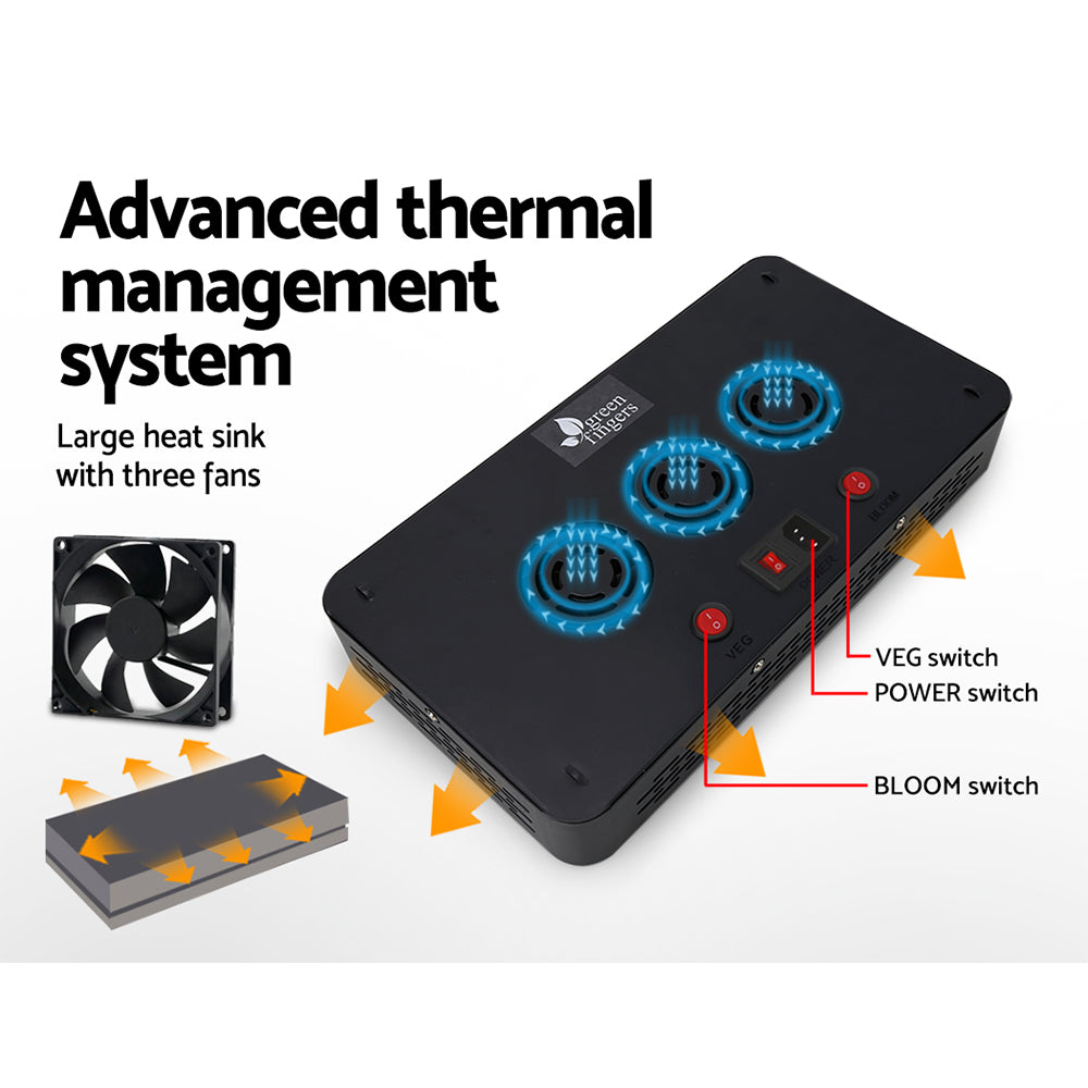 Greenfingers 600W LED Grow Light Full Spectrum