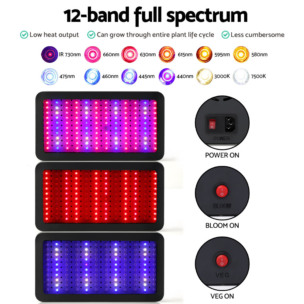 Greenfingers 600W LED Grow Light Full Spectrum