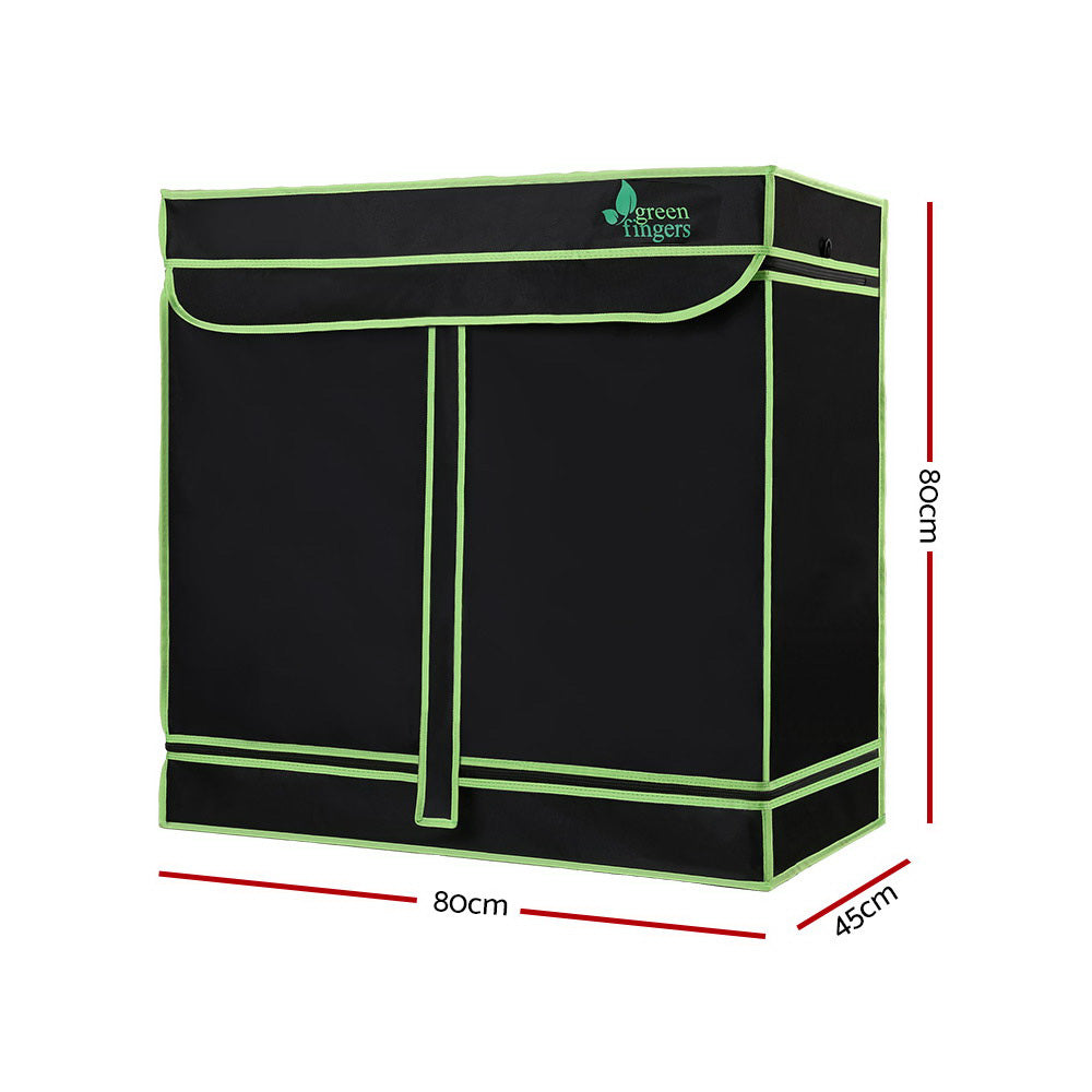 Greenfingers Grow Tents Hydroponics Plant Tarp Shelves Kit 80 x 45 x 80cm