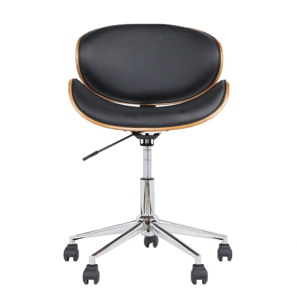 Artiss Leather Office Chair Black