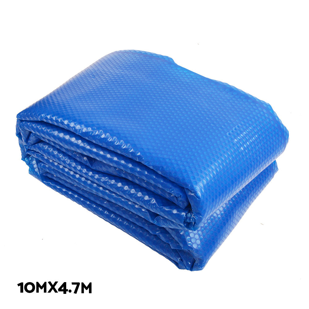 Aquabuddy 10x4.7m Swimming Pool Cover Roller Solar Blanket Pools Covers Bubble