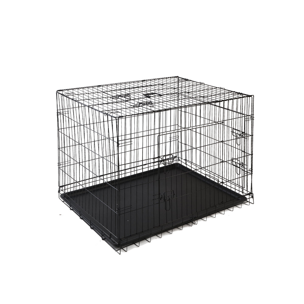 i.Pet 42inch Pet Cage - Black