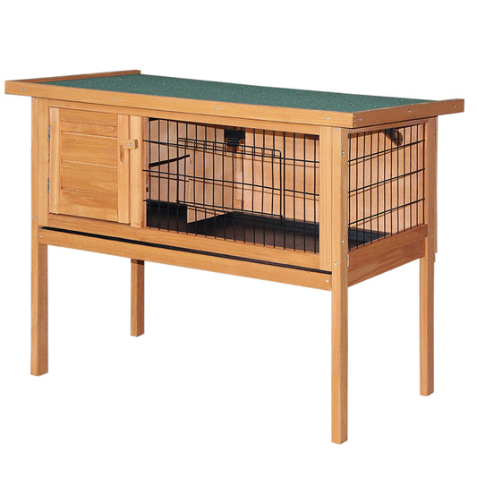 i.Pet 70cm Tall Wooden Pet Coop with Slide out Tray