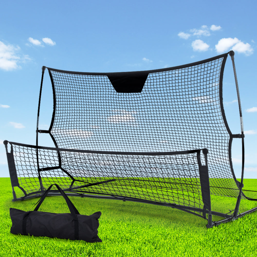 Everfit Portable Soccer Rebounder Net Volley Training Football Goal Trainer XL