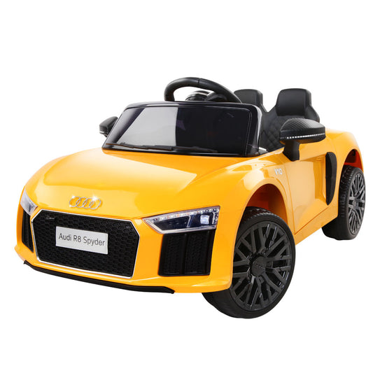 Rigo Kids Ride On Audi R8 - Yellow