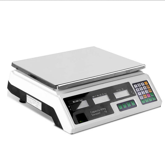 eMAJIN 40KG Digital Kitchen Scale Electronic Weighing Shop Market LCD