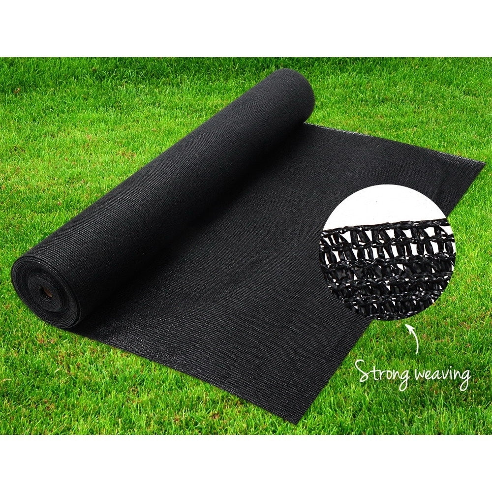 Instahut 50% Sun Shade Cloth 100gsm Shadecloth Sail Roll Mesh Outdoor 1.83x10m