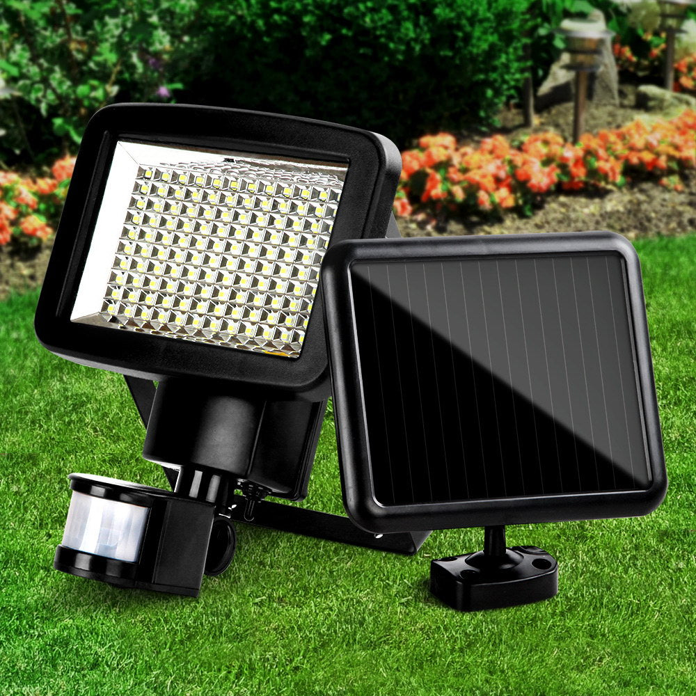 Set of 2 120 LED Solar Powered Sensor Light