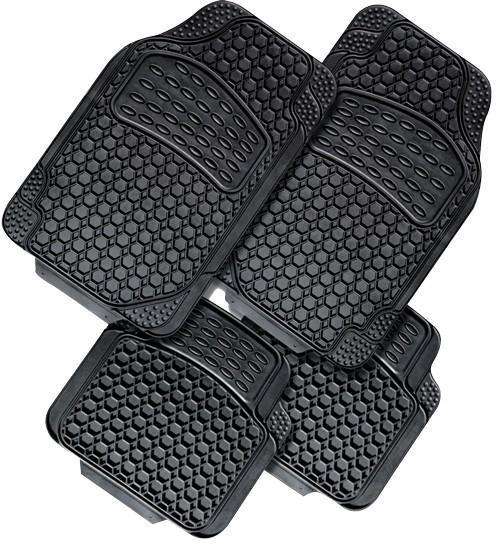 NOVA 4-Piece Car Mat - BLACK [Rubber]