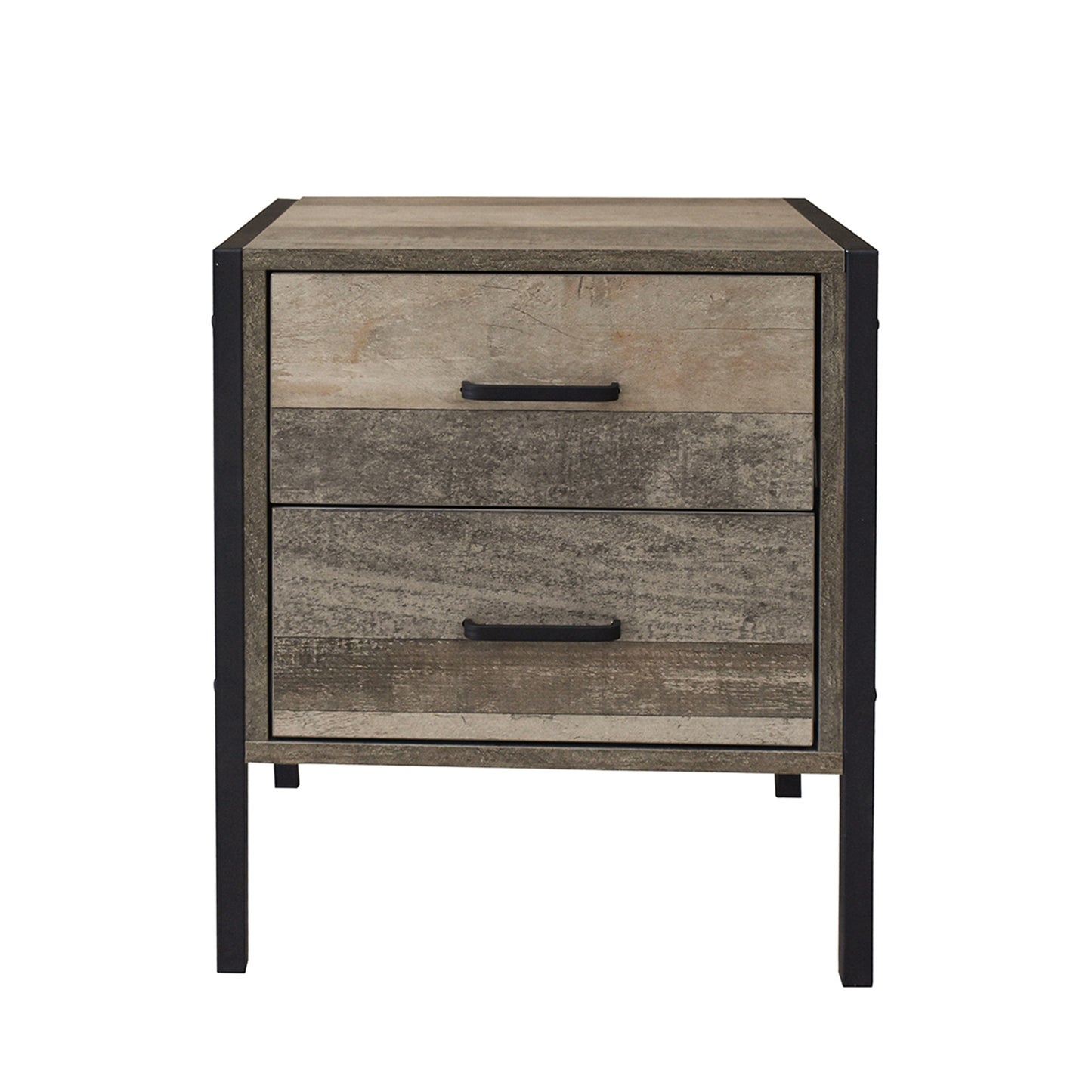 Milano Decor Bedside Table Palm Beach Drawers Nightstand Unit Cabinet Storage