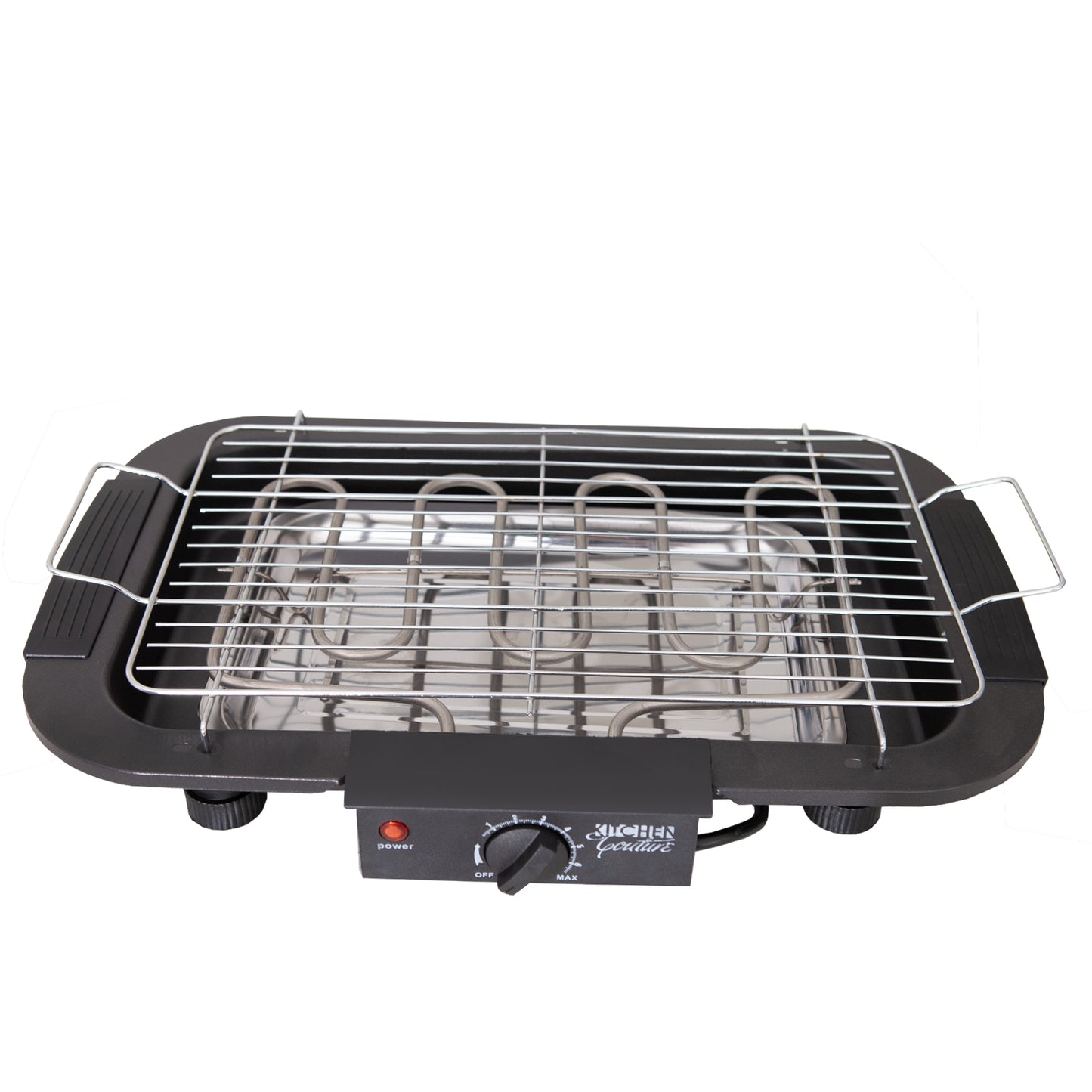 Kitchen Couture Teppanyaki Grill Electric Non Stick BBQ Table Top Black