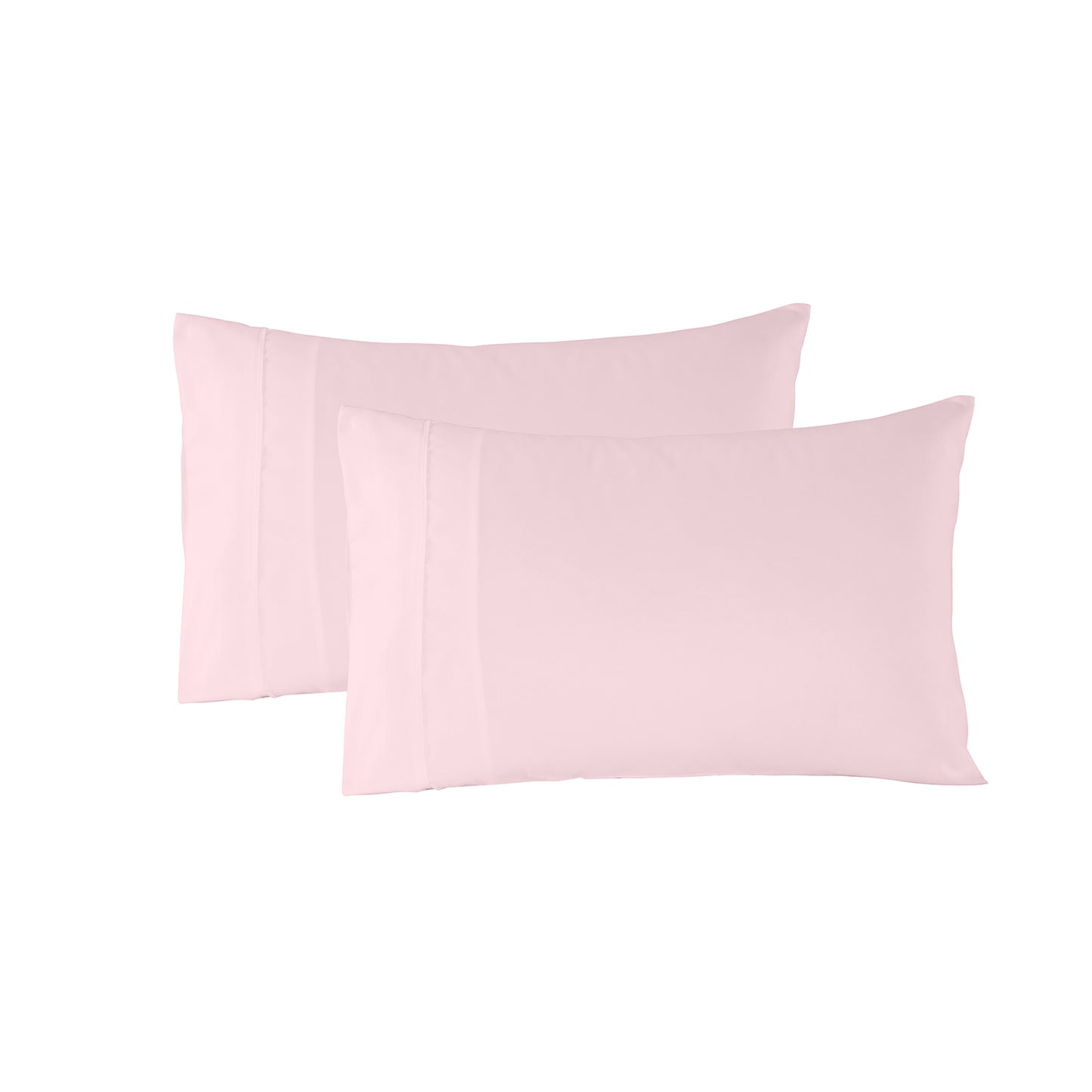 Royal Comfort 1200 Thread Count Sheet Set 4 Piece Ultra Soft Satin Weave Finish - Queen - Soft Pink