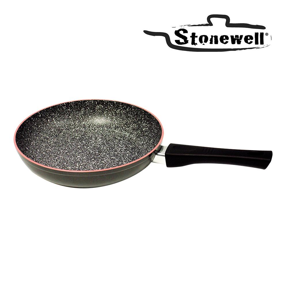 Stonewell 32cm Pan With Heat Sensor Kitchen Non Stick Cookware