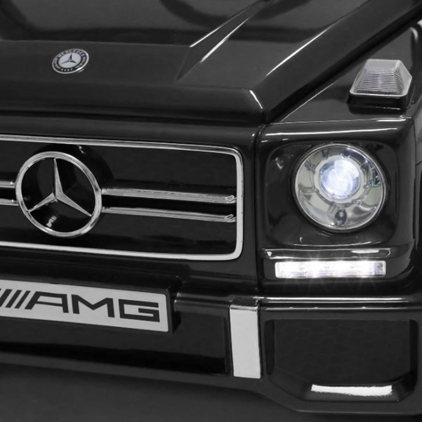 Kids Ride-On Car Mercedes-Benz AMG G65 Jeep Licenced Model Black w/ Remote