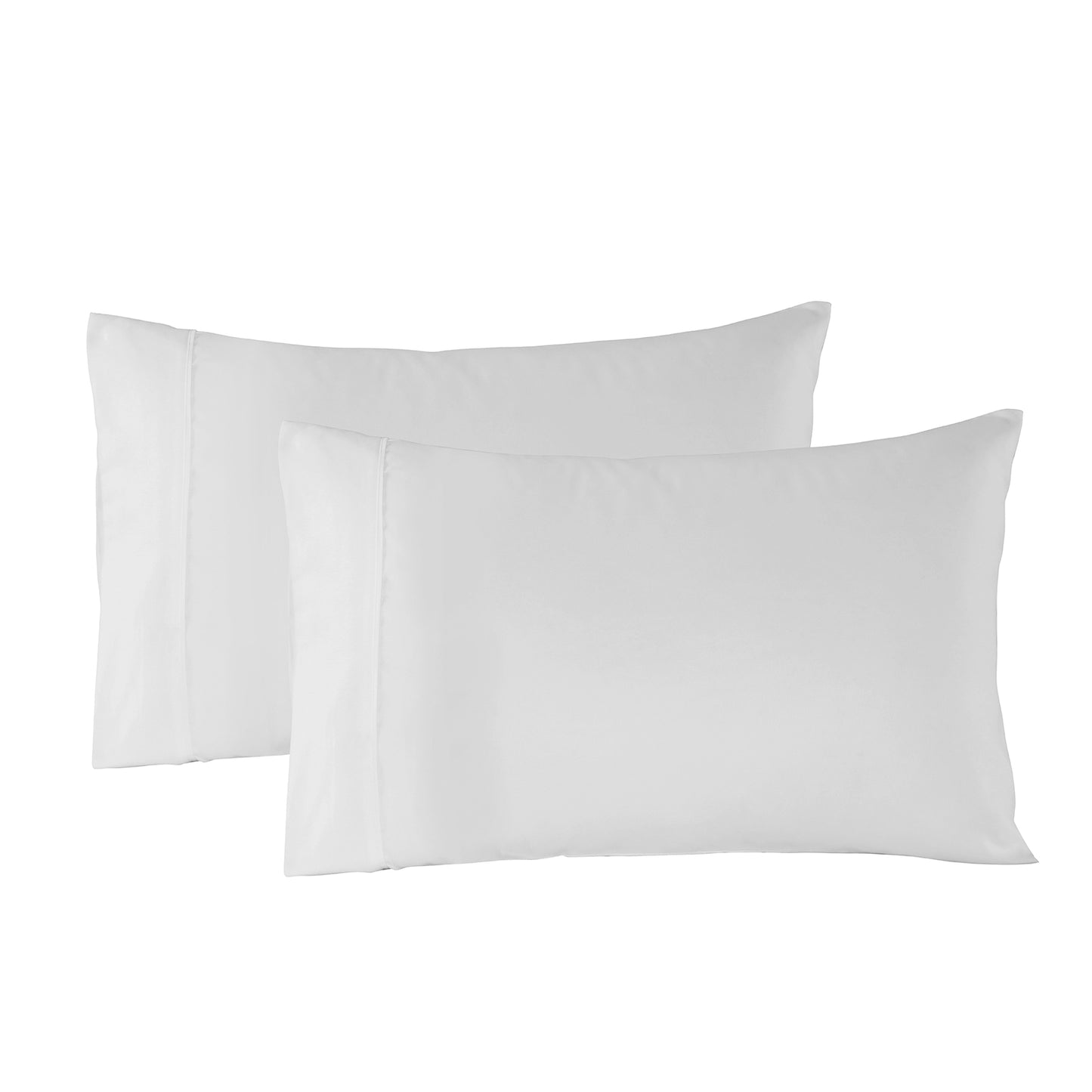 Royal Comfort Bamboo Blended Sheet & Pillowcases Set 1000TC Ultra Soft Bedding - Double - White