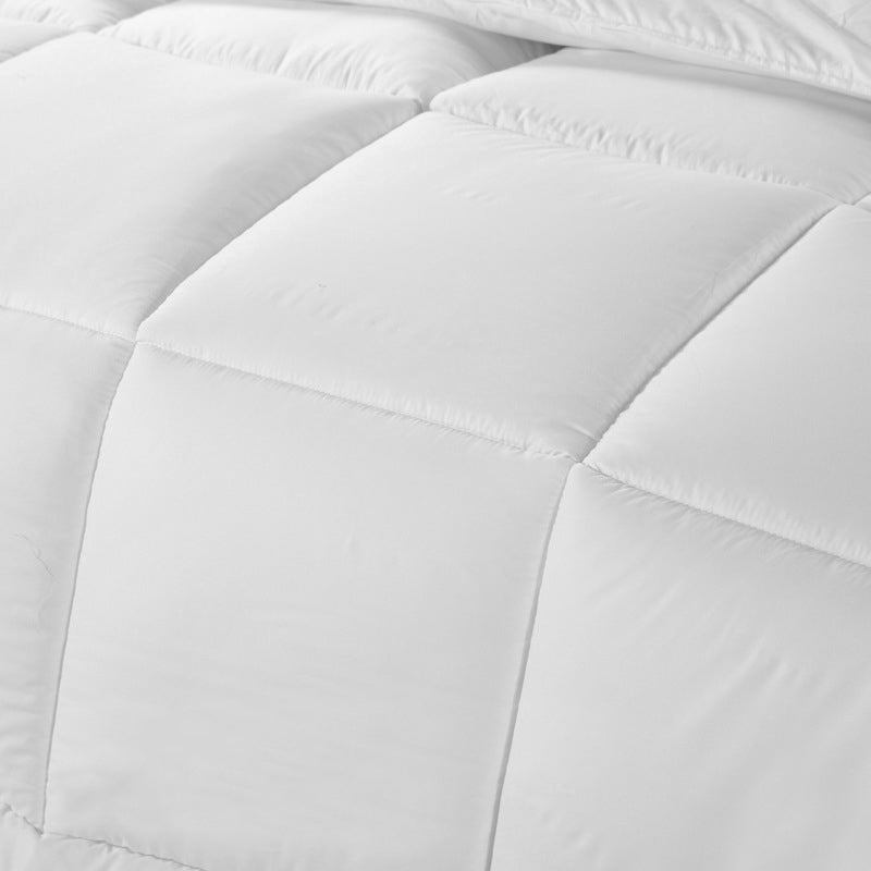 Royal Comfort 800GSM Quilt Down Alternative Doona Duvet Cotton Cover Hotel Grade - Super King - White