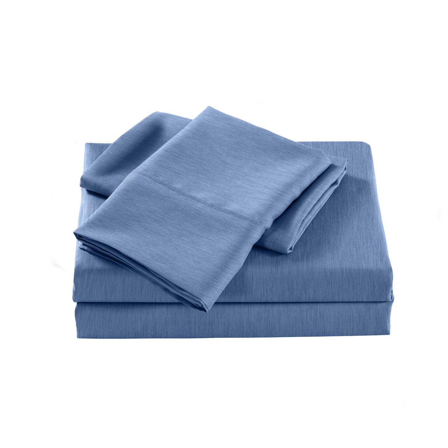 Royal Comfort 2000 Thread Count Bamboo Cooling Sheet Set Ultra Soft Bedding - King - Denim