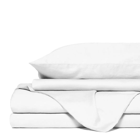 Royal Comfort 1500 Thread Count Cotton Rich Sheet Set 4 Piece Ultra Soft Bedding - Double - White