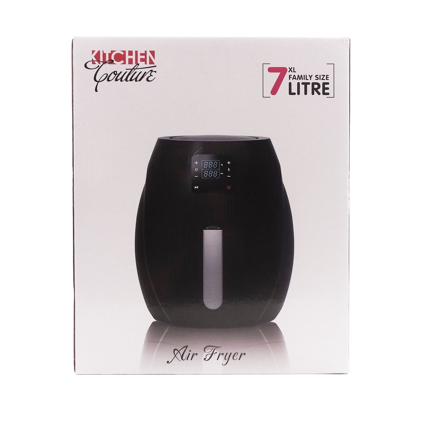 Kitchen Couture 7L Air Fryer Digital Low Fat Oil Free Rapid Healthy Deep Cooker