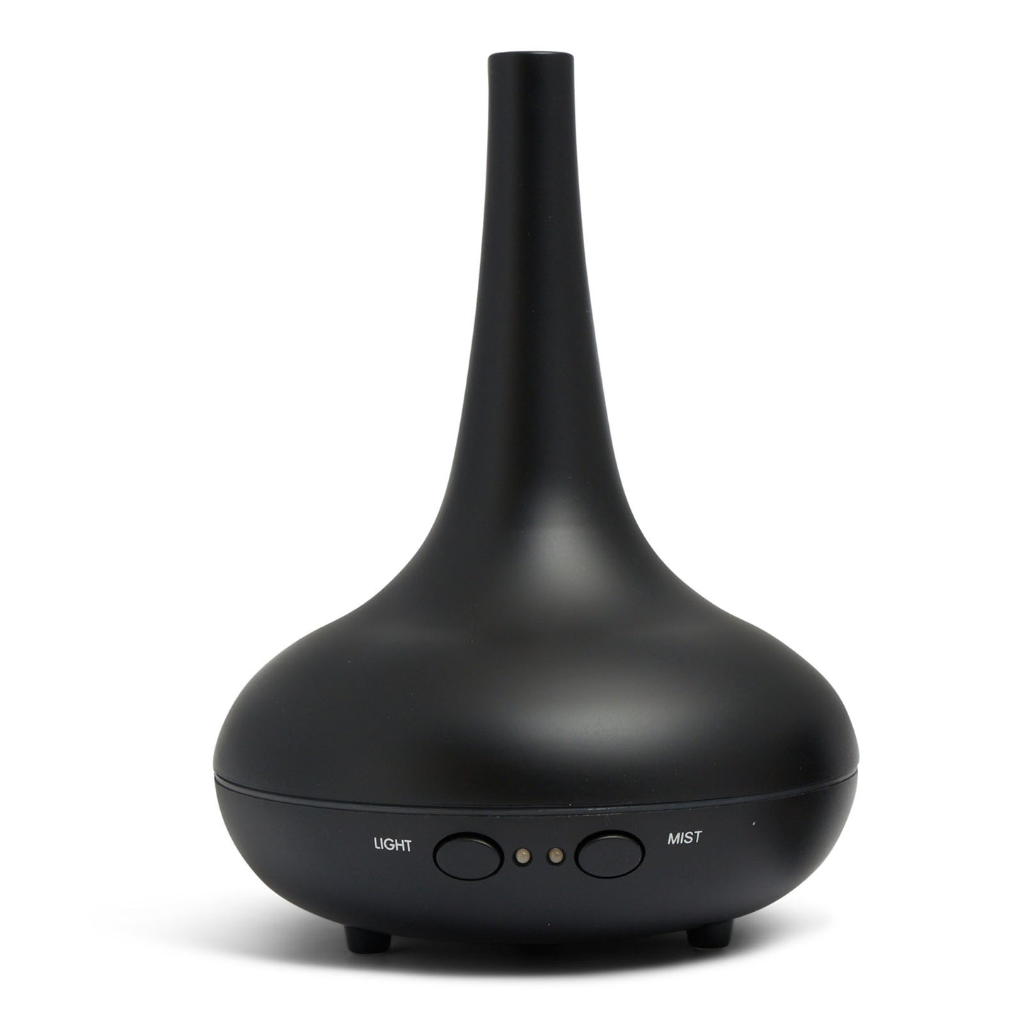 Essential Oil Diffuser Ultrasonic Humidifier Aromatherapy LED Light 200ML 3 Oils - Black