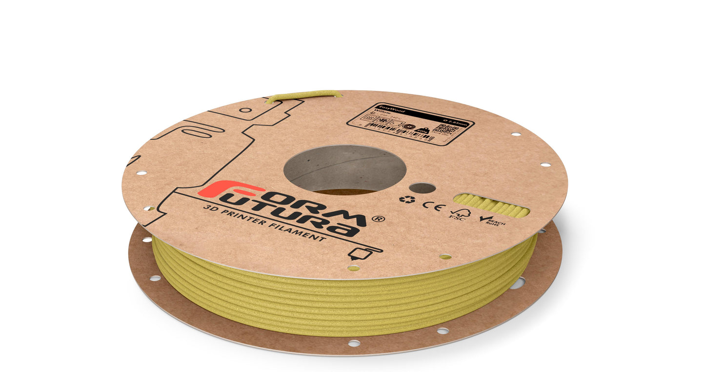 Wood feel PLA based filament EasyWood 2.85mm Willow 500 gram 3D Printer Filament