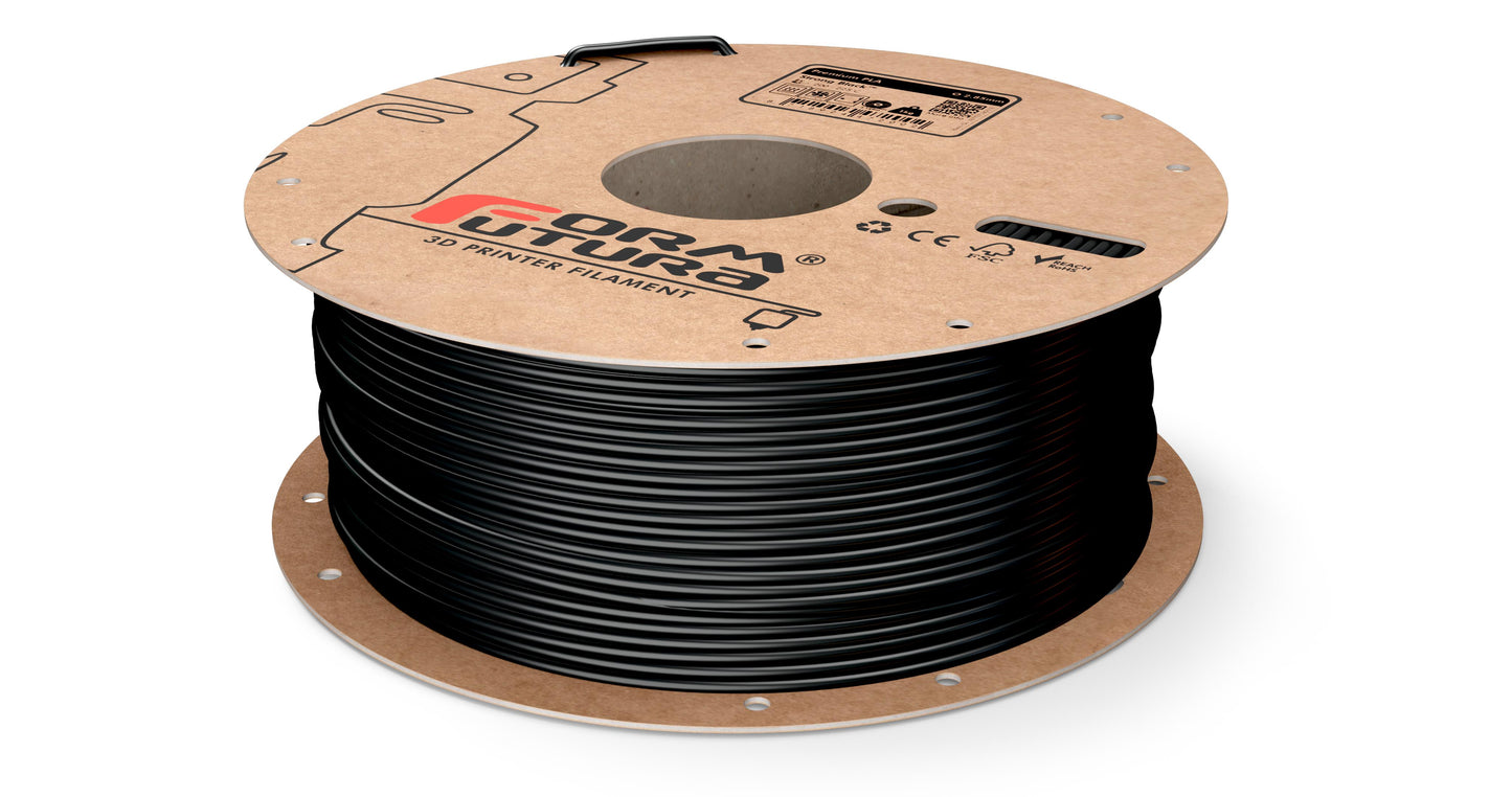 PLA 3D Printer Filament Premium PLA 2.85mm Strong Black 4500 gram