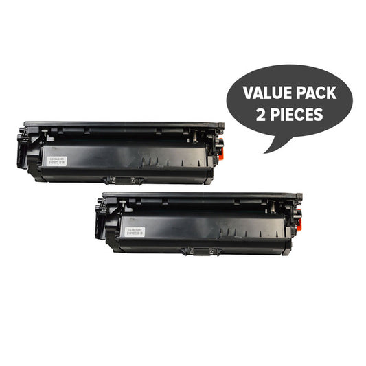 HP Compatible 2 x CE264X #646 Premium Generic Black Toner