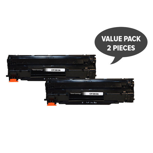 HP Compatible 2 x CF283A #83A Premium Generic Toner