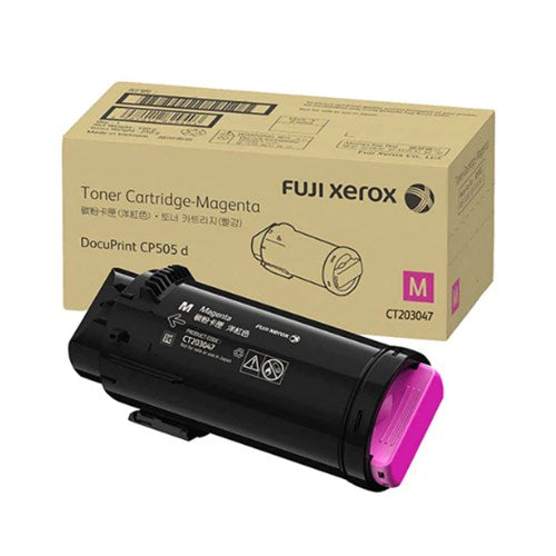 FUJIFILM FUJI XEROX CT203047 MAGENTA HIGH YIELD TONER 11K FOR DPCP505D