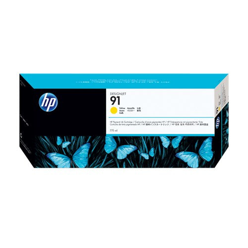 HP 91 YELLOW INK 775-ML C9469A FOR DJ Z6100