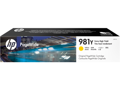 HP 981Y YELLOW ORIGINAL PAGE WIDE CRTG 16K