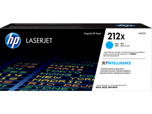 HP #212X Cyan Toner W2121X