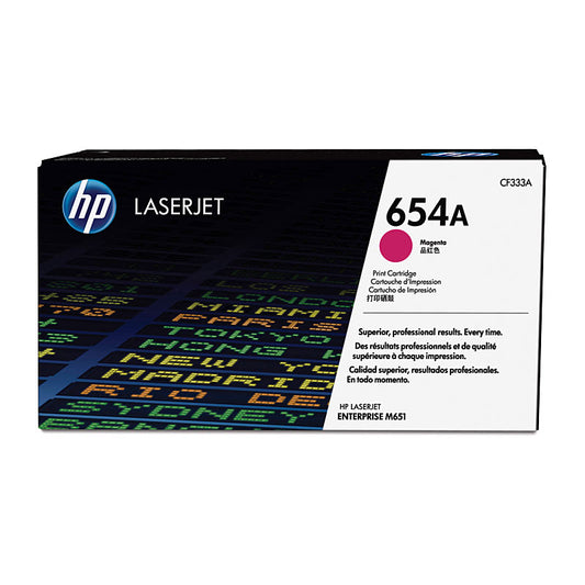 HP #654A Magenta Toner CF333A