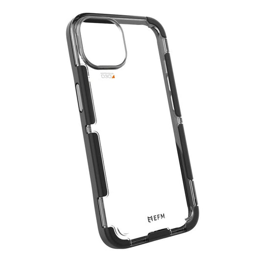 FORCE TECHNOLOGY Cayman 5G Case for Apple iPhone 13 - Black / Carbon (EFCCAAE192CBN), Antimicrobial, Compatible with MagSafe, 6m Military Standard Drop Tested