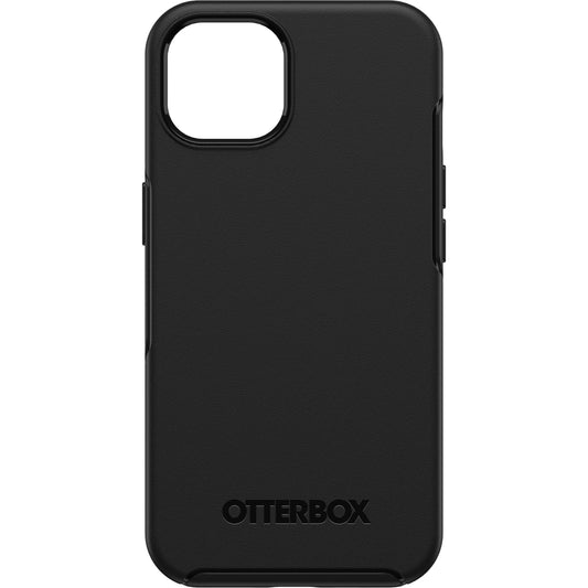 OTTERBOX Apple iPhone 13 Symmetry Series Antimicrobal Case (77-85339) - Black - Thin profile slips easily into tight pockets