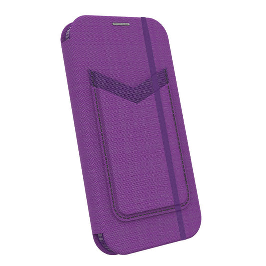 FORCE TECHNOLOGY Miami Wallet Case for Apple iPhone 13 Pro Max - Violet Hue (EFCMIAE193VTH), 2.4m Military Standard Drop Tested, Convenient and card/ cash pocket
