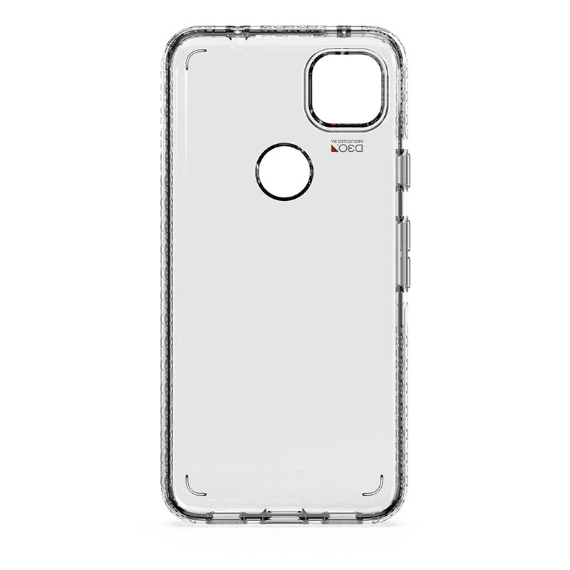 FORCE TECHNOLOGY Zurich Case for Google Pixel 5 - Clear (EFCTPGE867CLE), Antimicrobial, Shock and drop protection, Lightweight, sleek design, Slimline protection