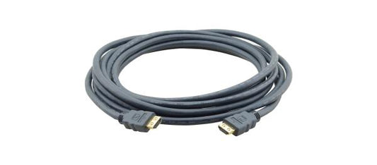 Kramer High-Speed HDMI Cable with Ethernet - 0.90m (3ft) Max Resolution 4K@60Hz (4:4:4) Max Data Rate 18 Gbps (6Gbps p/c)