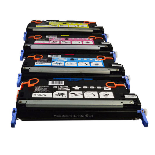 HP Compatible Q6470 Series Premium Generic Toner Set (4 Cartridges)