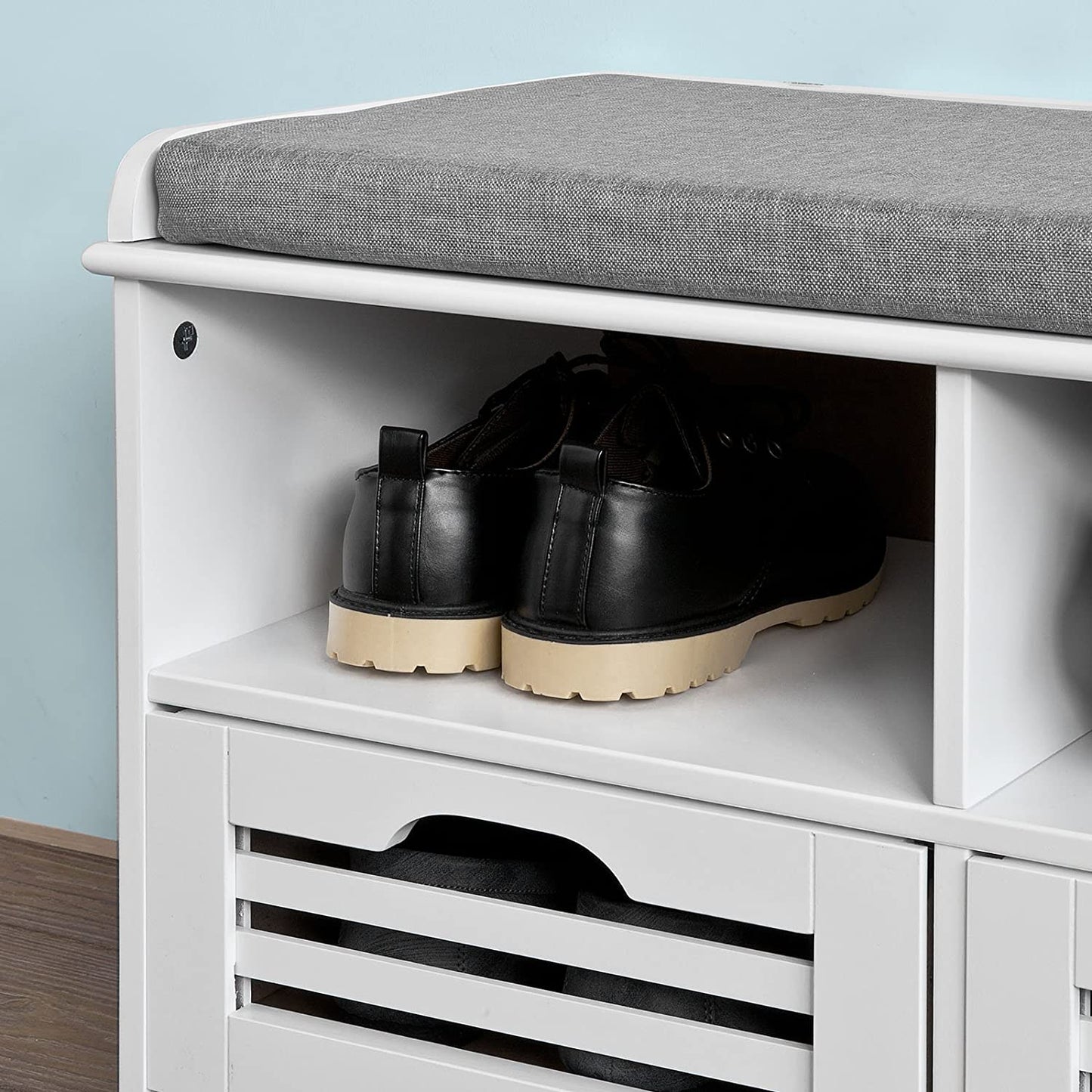 Shoe Rack with Drawers, Shelf and Storage Bench