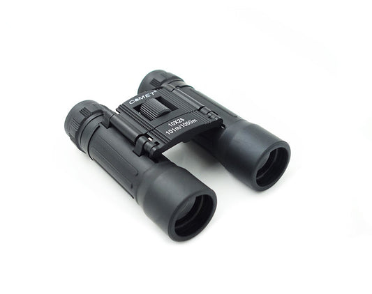 10x25 Binoculars Folding Roof Prism Compact Travel Binoculars Precision Optical