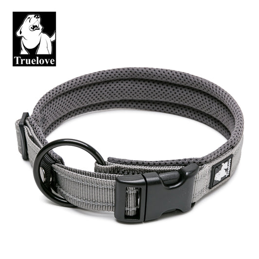 Heavy Duty Reflective Collar Grey S
