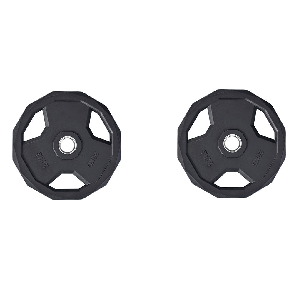 Sardine Sport Cast Iron 50mm Olympic Grip Plate for Strength Training, Muscle Toning, Weight Loss & Crossfit - Multiple Choices Available 25kg set