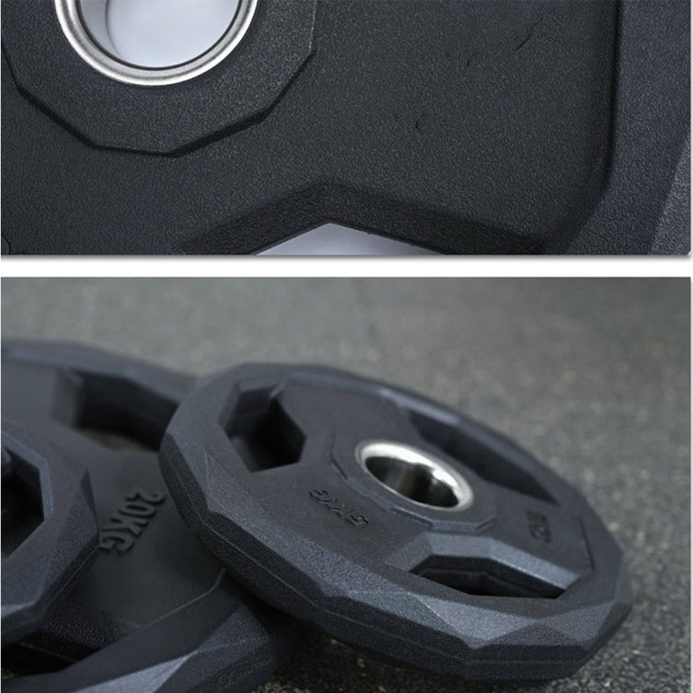 Sardine Sport Cast Iron 50mm Olympic Grip Plate for Strength Training, Muscle Toning, Weight Loss & Crossfit - Multiple Choices Available 5kg set