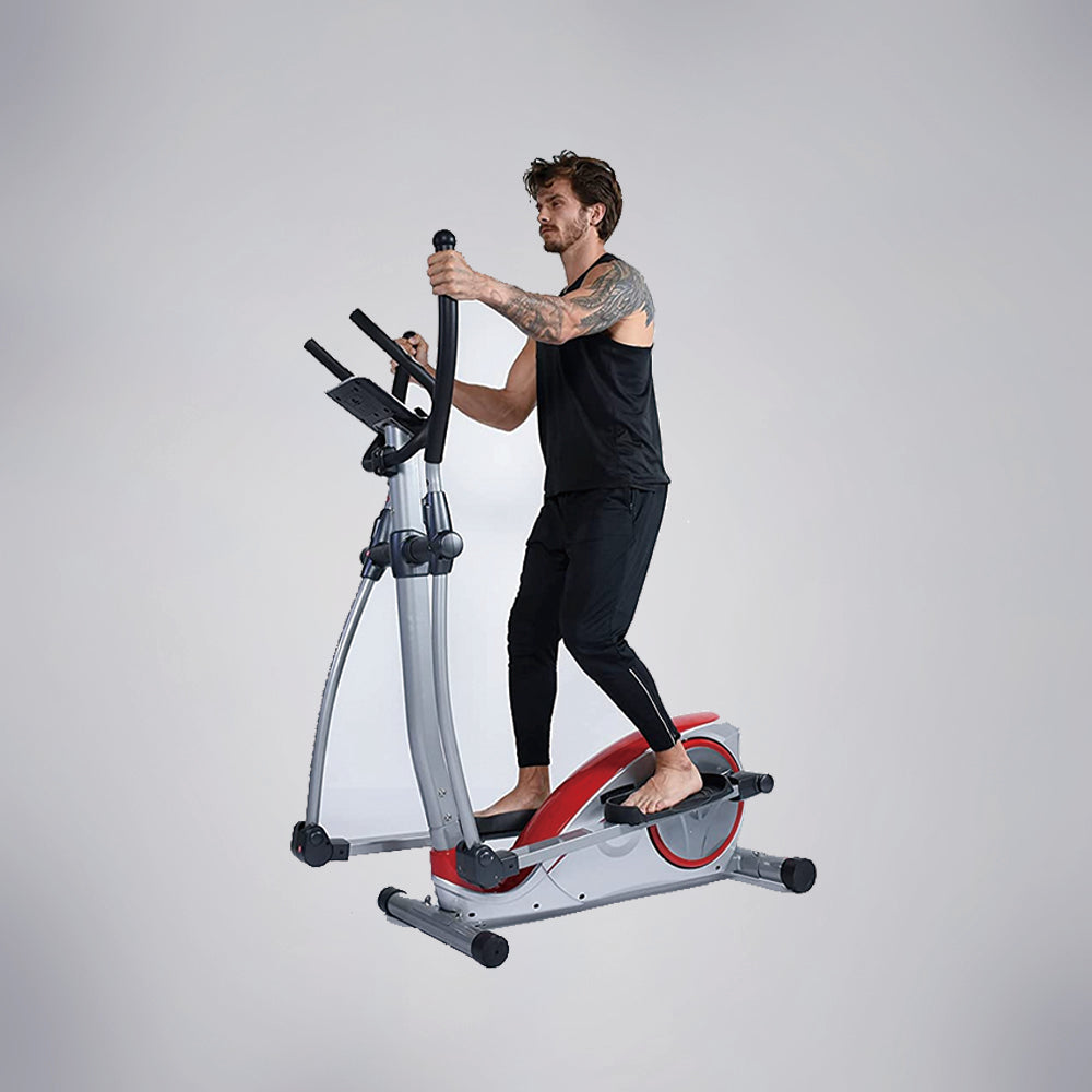 Sardine Sport E60 Elliptical Machine Cross Trainer with 8 Level Resistance, Hyper-Quiet Magnetic System