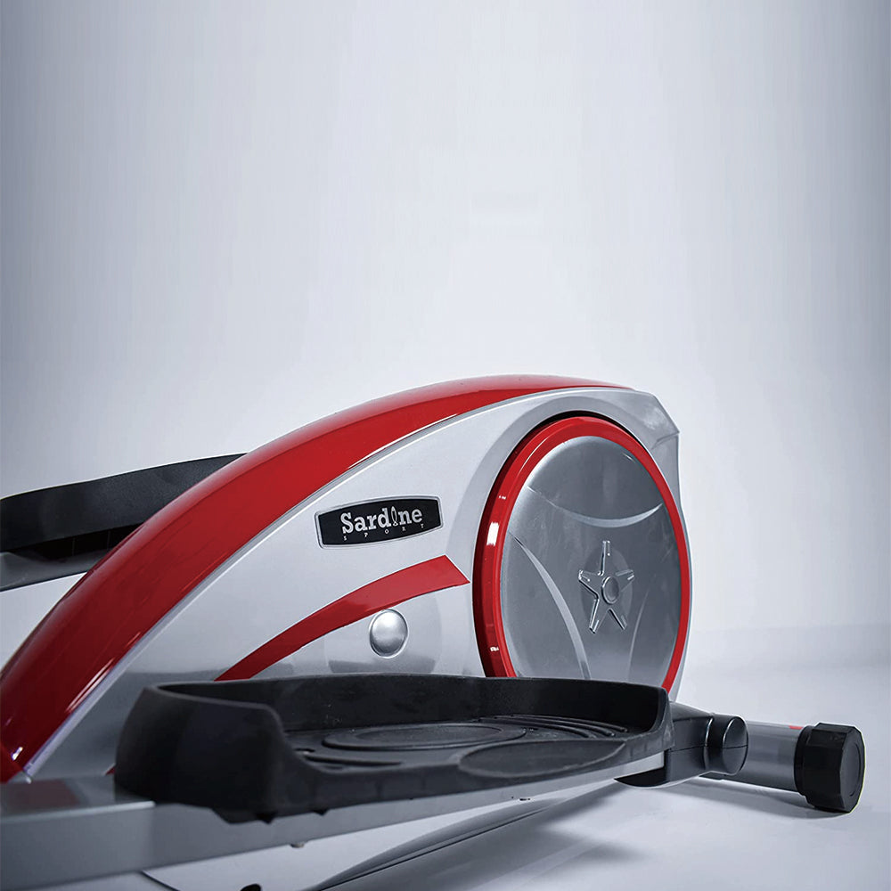 Sardine Sport E60 Elliptical Machine Cross Trainer with 8 Level Resistance, Hyper-Quiet Magnetic System