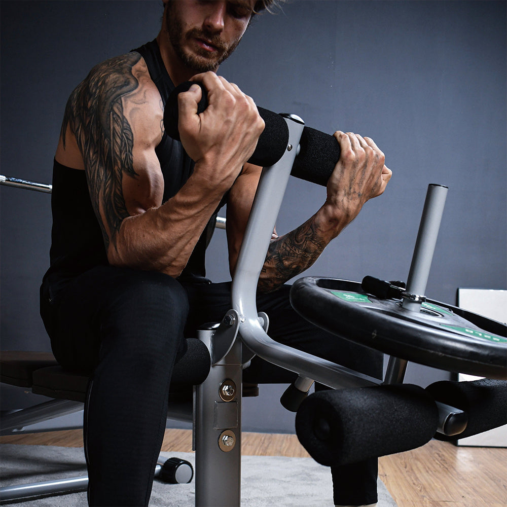 Sardine Sport Adjustable Multifunctional Weight Bench Press, Strength Training&Home Gym System