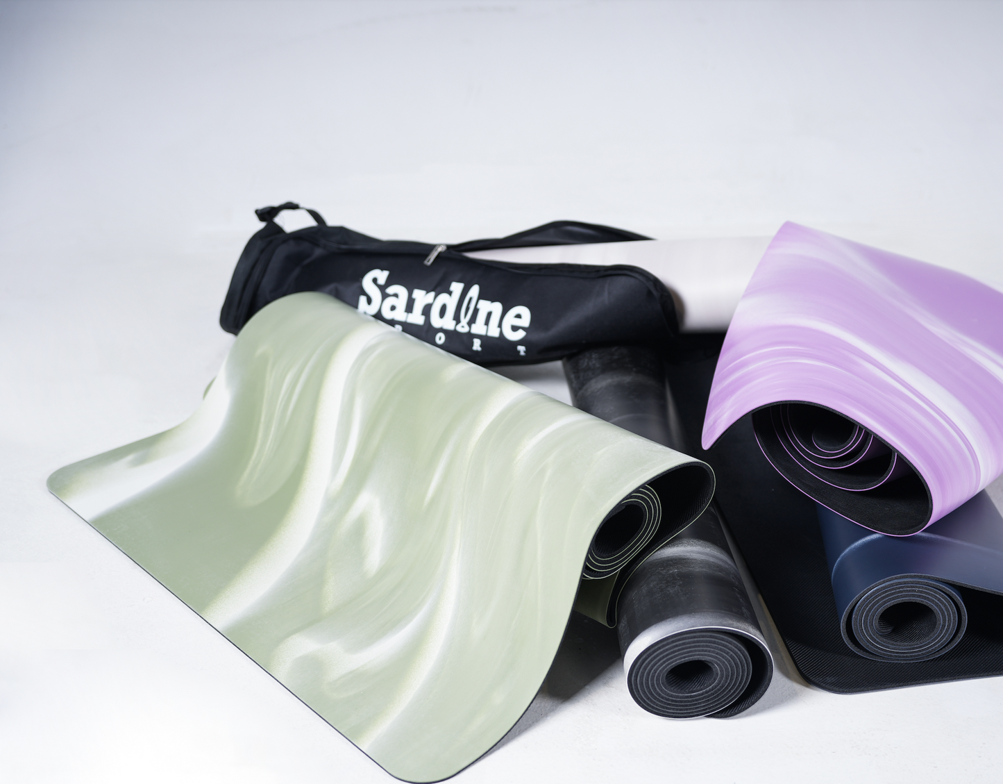 Sardine Sport Natural Rubber Yoga Mat, Extra 4.5mm, Thick & Large Mat, High-Density, Anti-Tear Pink (L1830* W680* H4.5mm)