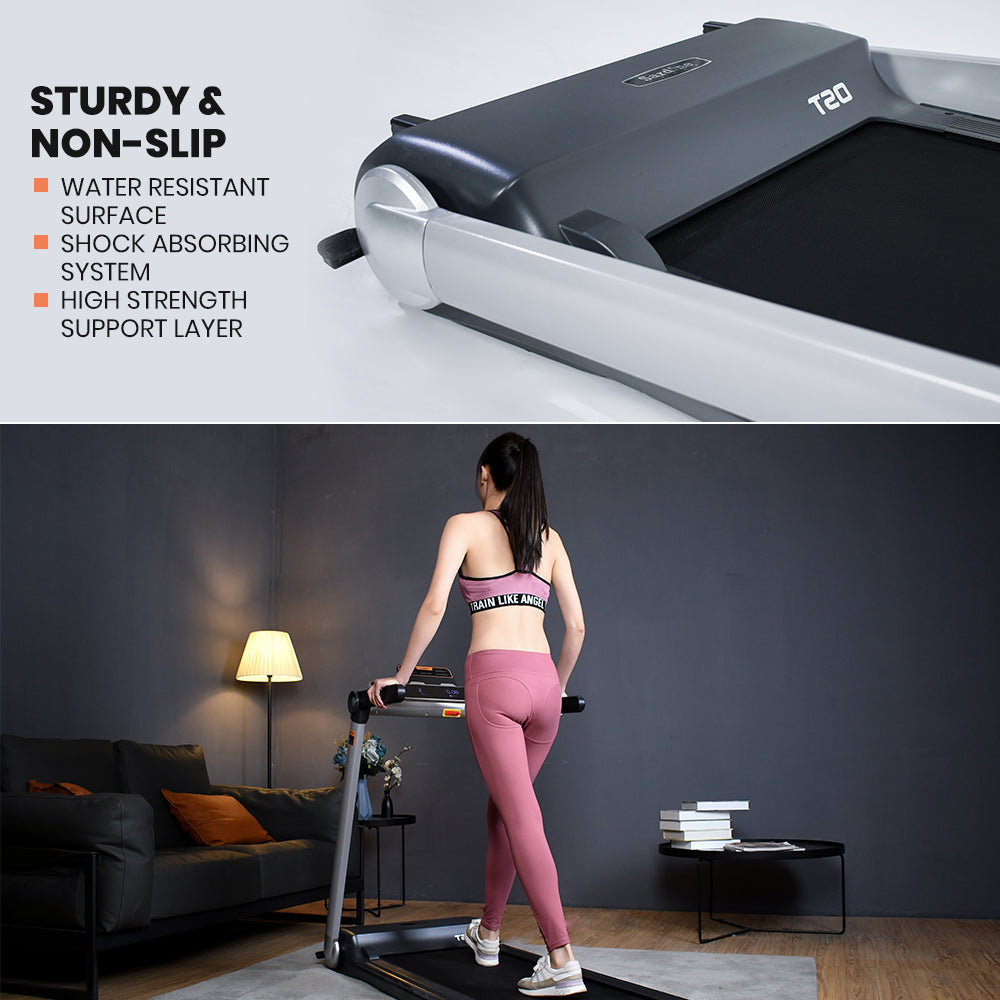 Sardine Sport T20 Motorized LED Screen Running&Jogging Folding Portable Treadmill